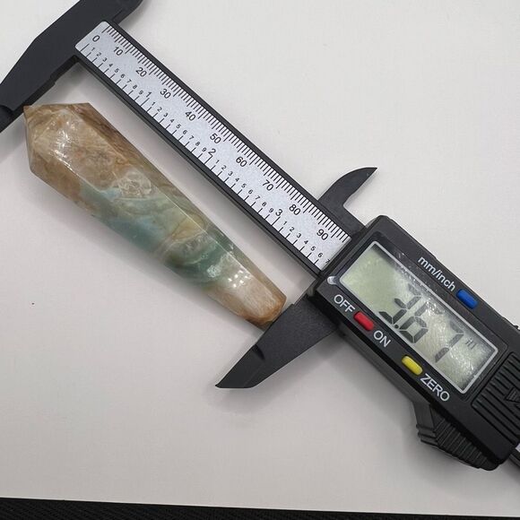 Caribbean Calcite Crystal Meditation Wand (10) - Picture 10 of 11